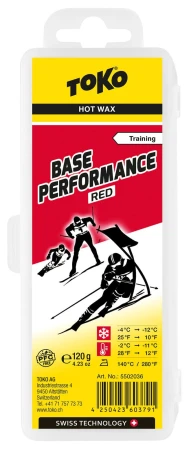 Toko Base Performance Hot Wax red 120g