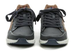 Tom Tailor 1182405 modré pánské polobotky