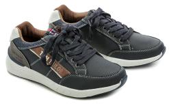 Tom Tailor 1182405 modré pánské polobotky