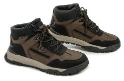 Tom Tailor 6380420004 černo hnědé pánské zimní boty