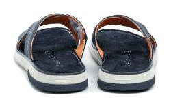 Tom Tailor 7480210004 modré pánské nazouváky