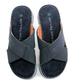 Tom Tailor 7480210004 modré pánske nazúvaky