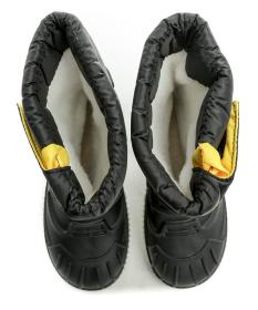 Italy Top Bimbo 1701 černé dětské sněhule