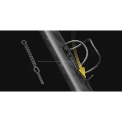 TOPEAK Feza Cage Tubular Carbon R10 černý košík na láhev