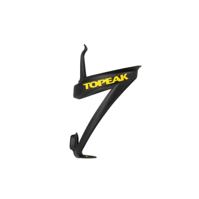 TOPEAK Shuttle Cage Z Carbon Žlutý košík na láhev