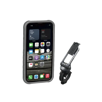 Topeak Obal Ridecase Pro Iphone 13 Pro Černá/šedá Topeak Obal Ridecase Pro Iphone 13 Pro Černá/šedá
