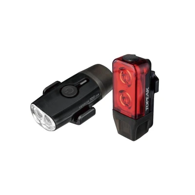 Topeak Světla Powerlux Usb Combo Černá Topeak Světla Powerlux Usb Combo Černá