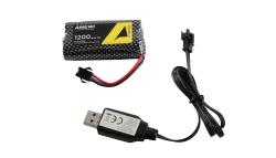 Toyota Land Cruiser Crawler 4WD 1:12 RTR červená odtahovka LED