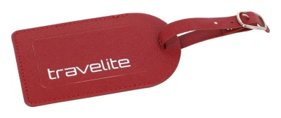 Travelite 2pcs Luggage Tag Red