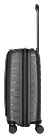 Travelite Air Base 4w S Front pocket Anthracite kufr + kosmetická taštička zdarma