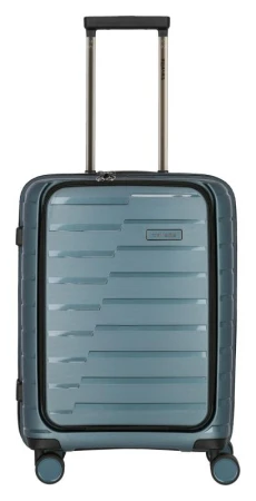 Travelite Air Base 4w S Front pocket Ice blue kufr + kosmetická taštička zdarma Travelite Air Base 4w S Front pocket Ice blue kufr + kosmetická taštička zdarma