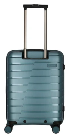 Travelite Air Base 4w S Front pocket Ice blue kufr + kosmetická taštička zdarma