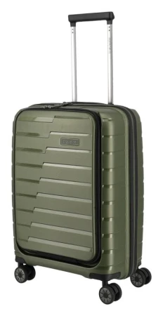 Travelite Air Base 4w S Front pocket Olive + kosmetická taštička zdarma