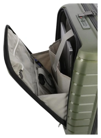Travelite Air Base 4w S Front pocket Olive + kosmetická taštička zdarma