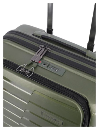 Travelite Air Base 4w S Front pocket Olive + kosmetická taštička zdarma