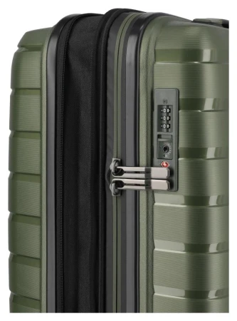 Travelite Air Base S exp Olive + kosmetická taštička zdarma