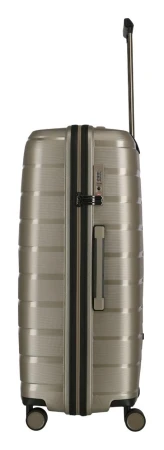 Travelite Air Base S, M, L zlatá metalická sada kufrů