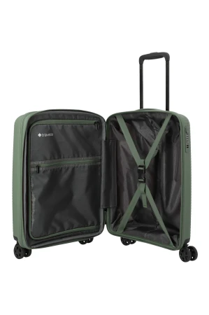 Travelite Air Stripe 4w S exp zelený kabinový kufr