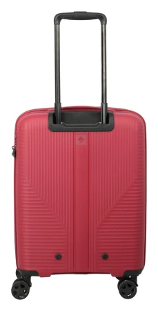 Travelite Air Stripe 4w S exp červený kabinový kufr