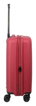 Travelite Air Stripe 4w S exp červený kabinový kufr