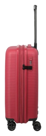 Travelite Air Stripe 4w S exp červený kabinový kufr