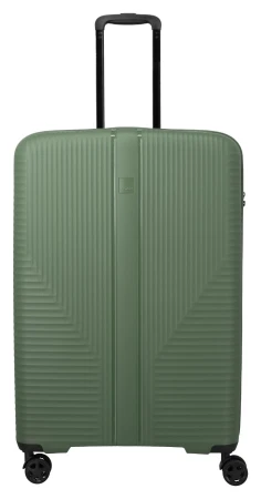 Travelite Air Stripe L zelený cestovní kufr
