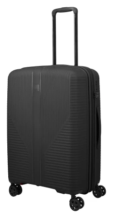 Travelite Air Stripe M černý cestovní kufr