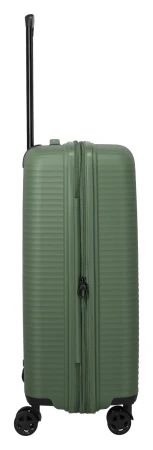 Travelite Air Stripe M zelený cestovní kufr