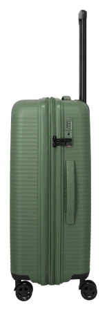 Travelite Air Stripe M zelený cestovní kufr