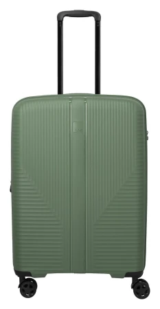 Travelite Air Stripe M zelený cestovní kufr