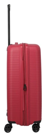 Travelite Air Stripe M červený cestovní kufr