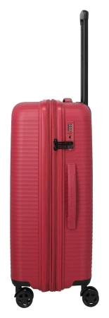 Travelite Air Stripe M červený cestovní kufr
