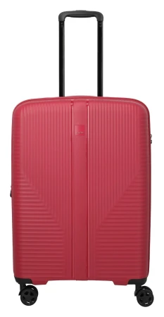 Travelite Air Stripe M červený cestovní kufr
