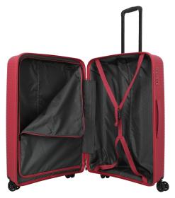 Travelite Air Stripe S,M,L Slim Red + sleva 500,- na příslušenství
