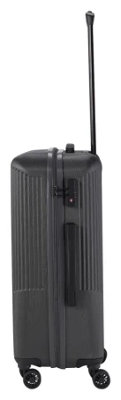 Travelite Bali M Anthracite kufr + jmenovka na kufr