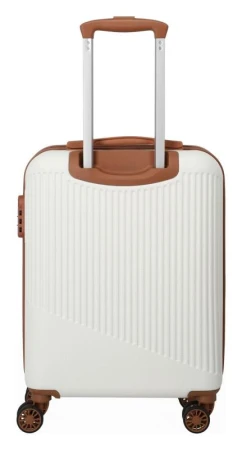 Travelite Bali S White/Cognac kufr