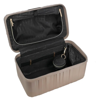 Travelite Barbara Novelty Satin Nude béžová kosmetická taška