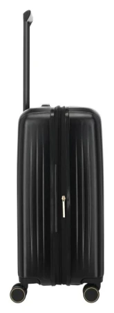 Travelite BARBARA Novelty M Black + kosmetická taštička zdarma