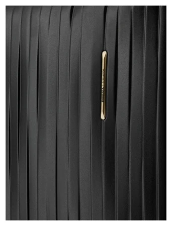 Travelite BARBARA Novelty M Black + kosmetická taštička zdarma