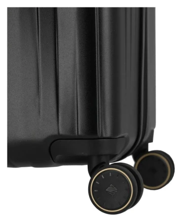 Travelite BARBARA Novelty M Black + kosmetická taštička zdarma