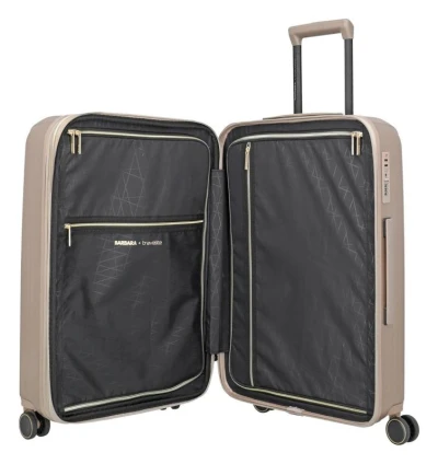 Travelite BARBARA Novelty M Satin Nude + kosmetická taštička zdarma