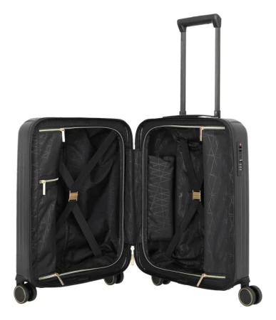 Travelite BARBARA Novelty S Black + kosmetická taštička zdarma