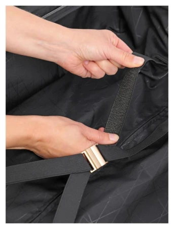 Travelite BARBARA Novelty S Black + kosmetická taštička zdarma
