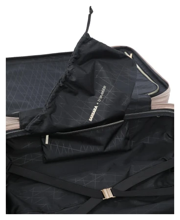 Travelite Barbara Novelty S,M,L Satin Nude sada kufrů