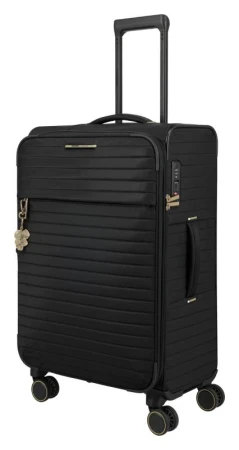 Travelite BARBARA Stepp M Black + kosmetická taštička zdarma