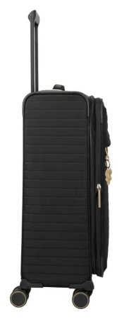 Travelite BARBARA Stepp M Black + kosmetická taštička zdarma