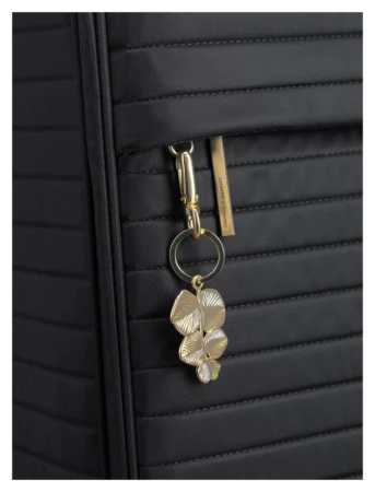 Travelite BARBARA Stepp M Black + kosmetická taštička zdarma