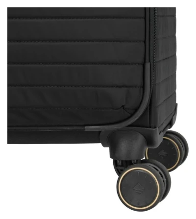 Travelite BARBARA Stepp M Black + kosmetická taštička zdarma