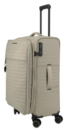 Travelite BARBARA Stepp M Satin nude + kosmetická taštička zdarma