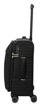Travelite BARBARA Stepp S Black + kosmetická taštička zdarma